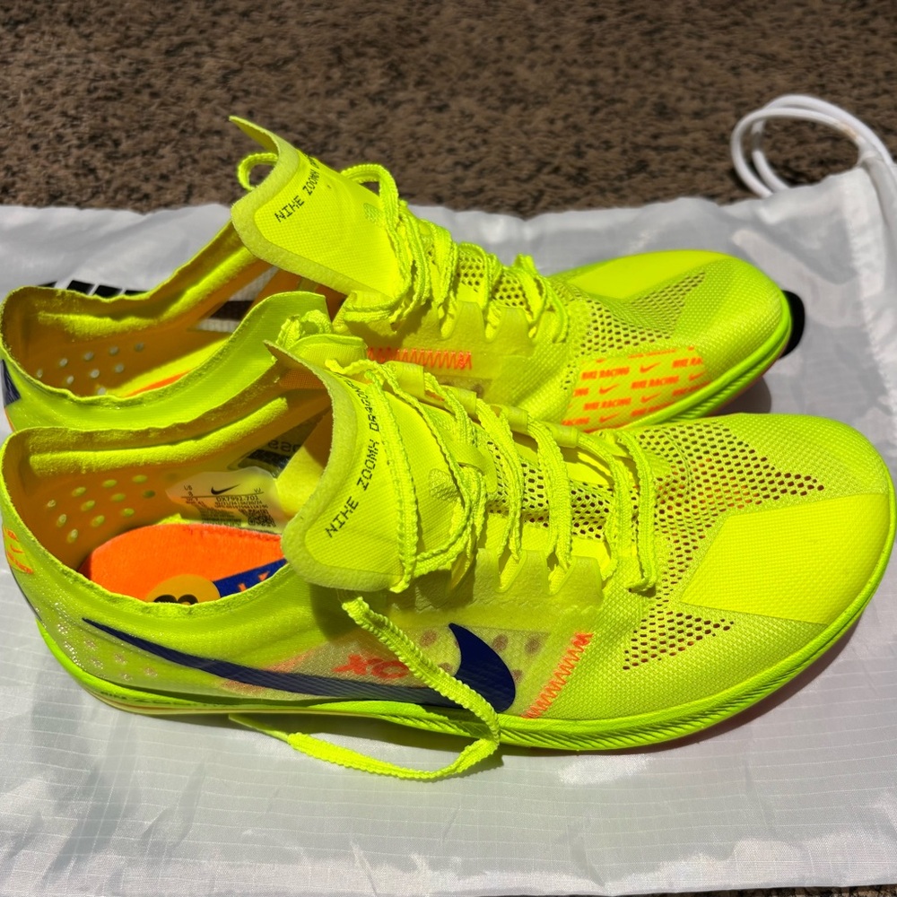 Nike ZoomX Volt and Blue Sneakers